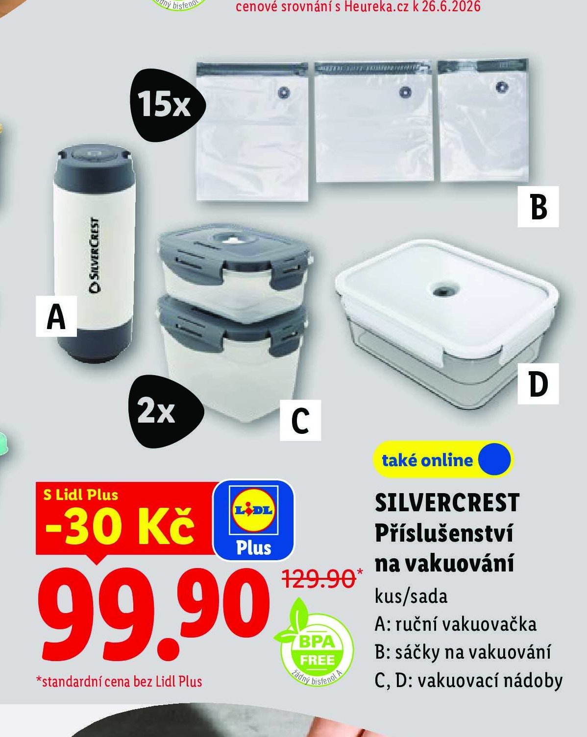 SILVERCREST Příslušenství na vakuování