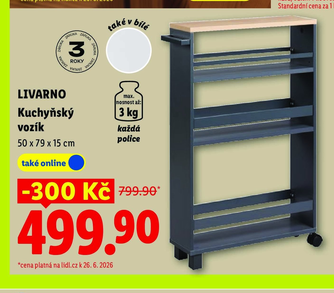 LIVARNO Kuchyňský vozík