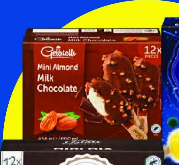 Gelatelli Mini Almond Milk Chocolate - Lidl aktualniletaky.eu