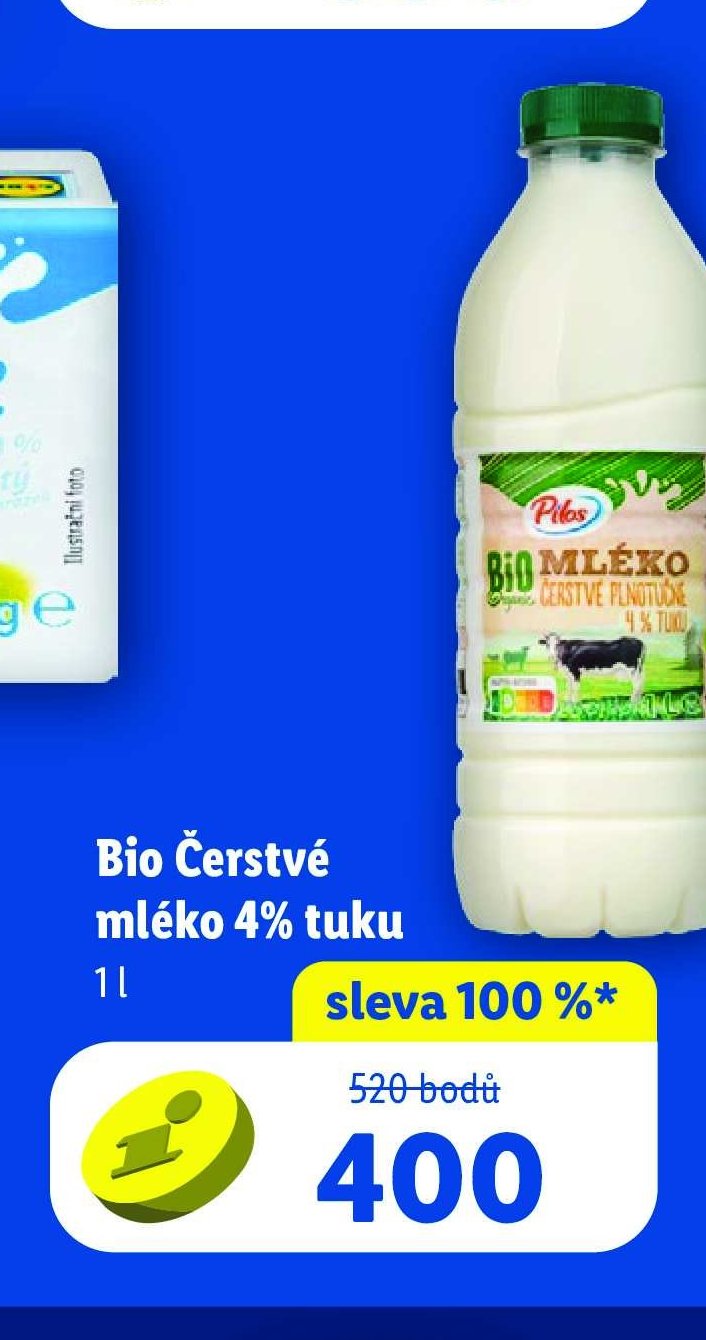 Bio Čerstvé mléko 4% tuku
