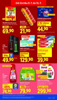 aktuální leták Lidl 9.7.2026-12.7.2026