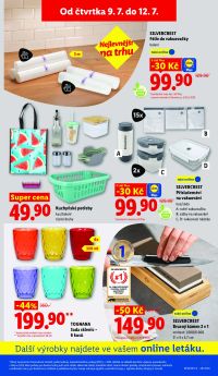 aktuální leták Lidl 9.7.2026-12.7.2026