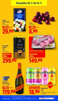 aktuální leták Lidl 9.7.2026-12.7.2026