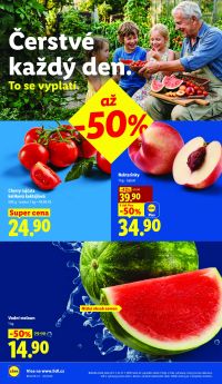 aktuální leták Lidl 9.7.2026-12.7.2026