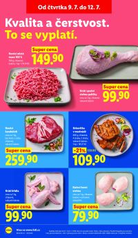 aktuální leták Lidl 9.7.2026-12.7.2026
