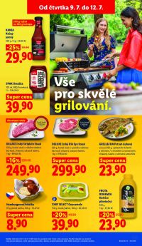 aktuální leták Lidl 9.7.2026-12.7.2026