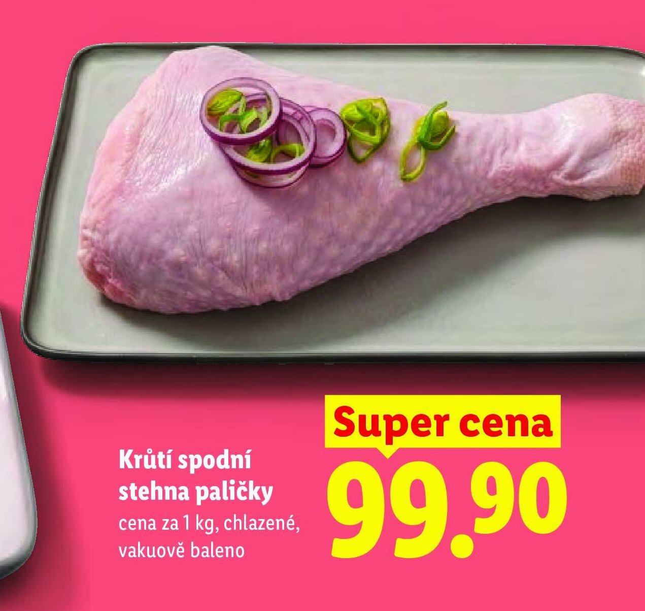 Krůtí spodní stehna paličky