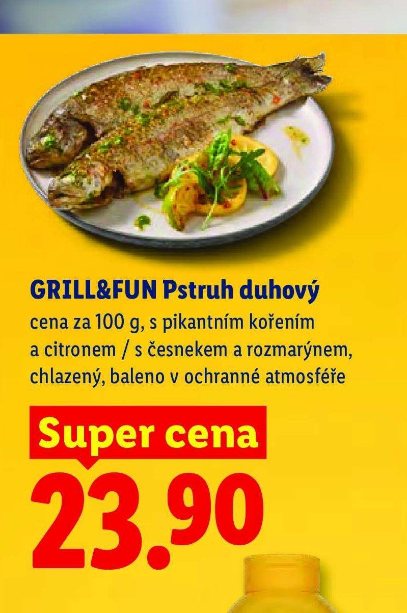 GRILL&FUN Pstruh duhový