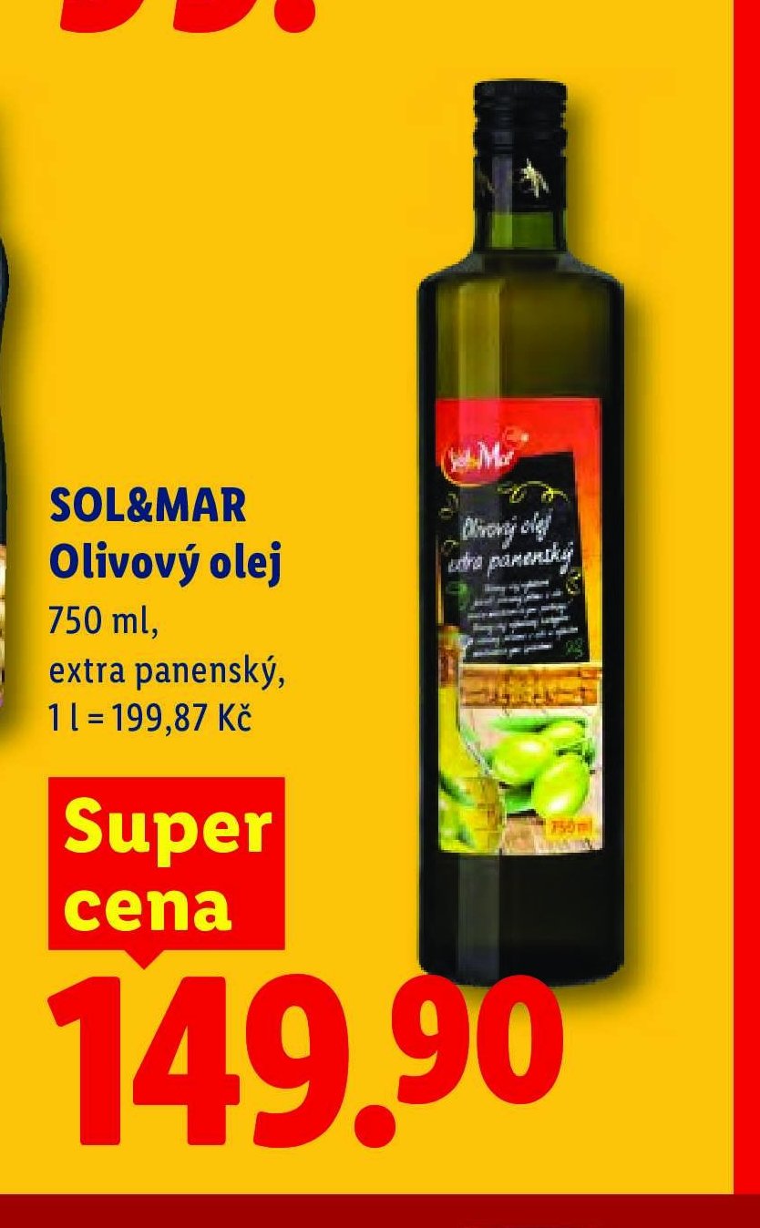 SOL&MAR Olivový olej