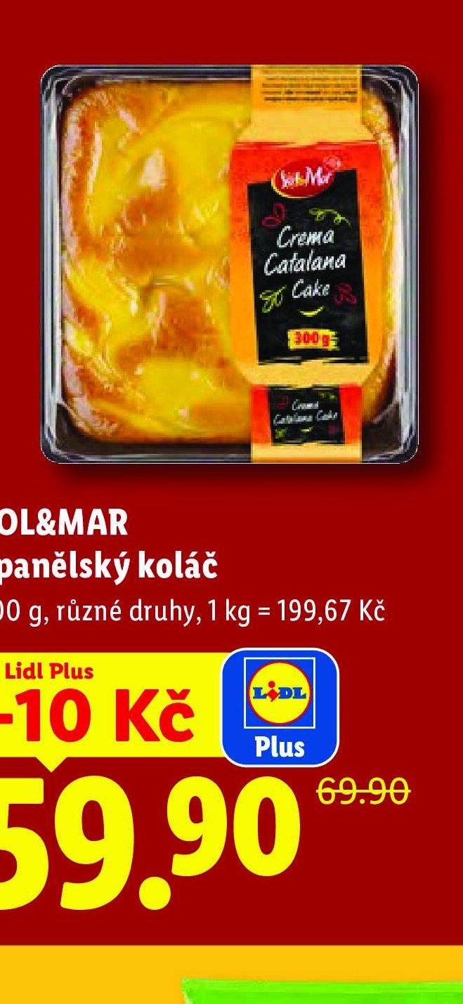 SOL&MAR Španělský koláč