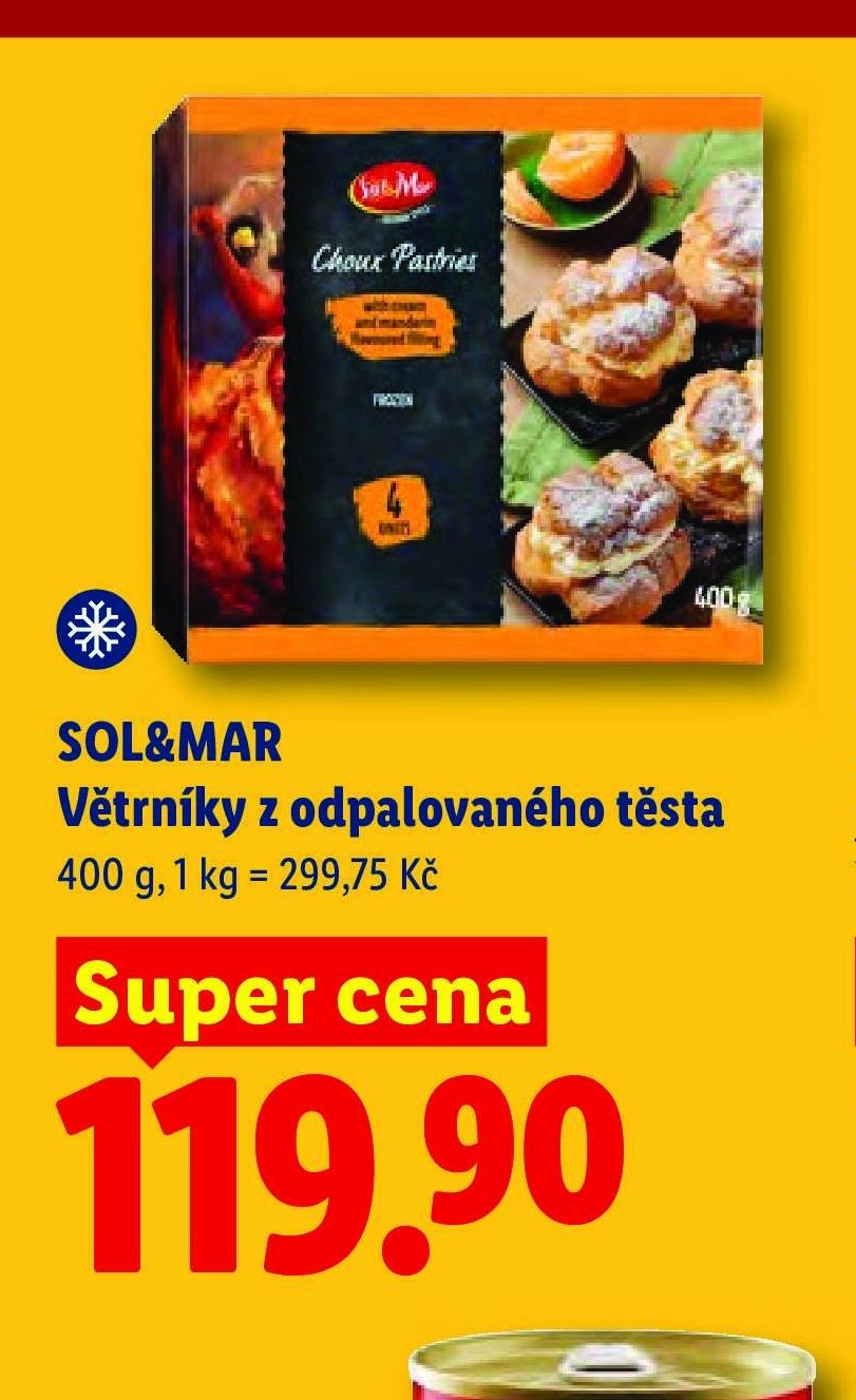SOL&MAR Větrníky z odpalovaného těsta
