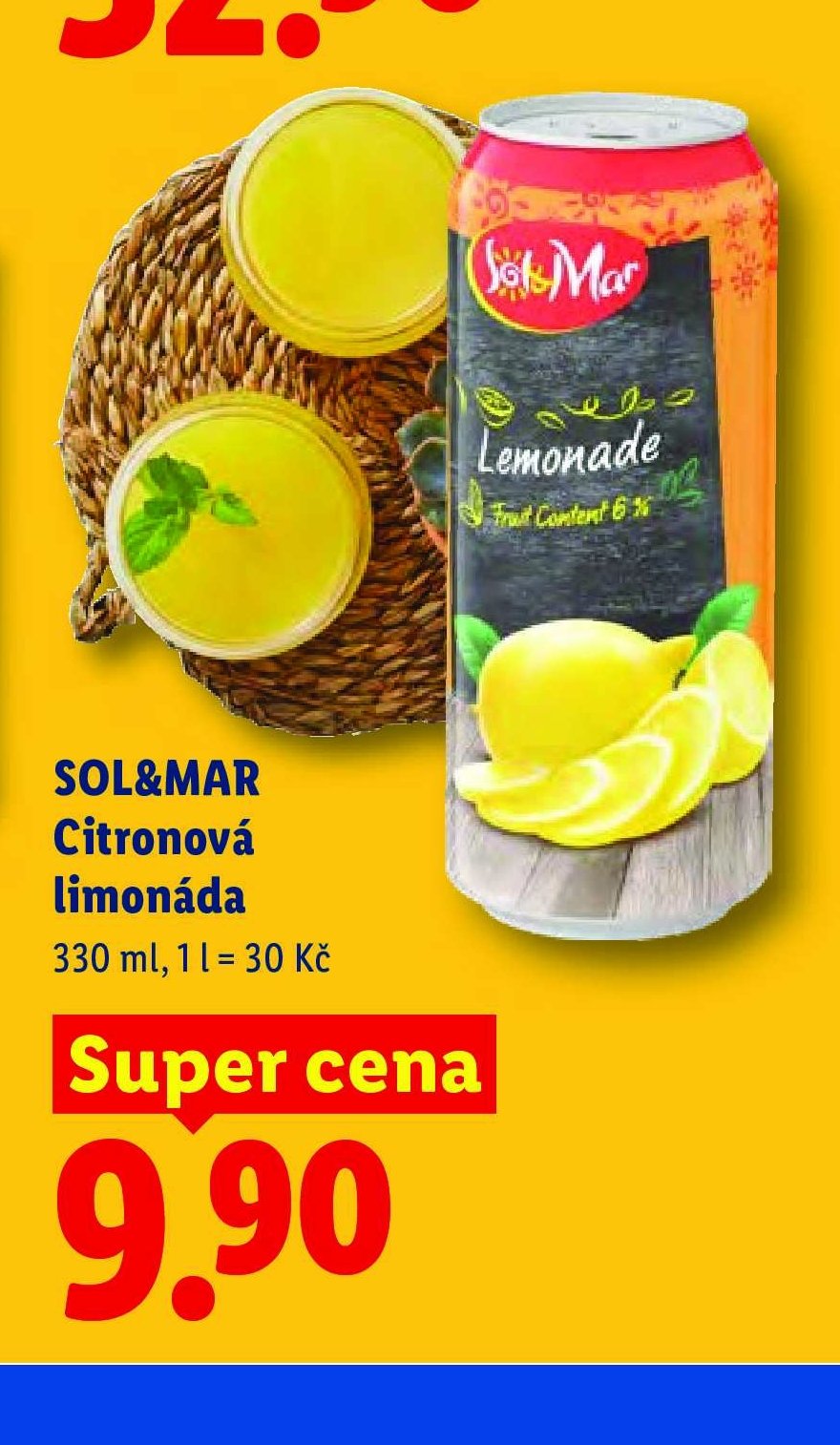 SOL&MAR Citronová limonáda