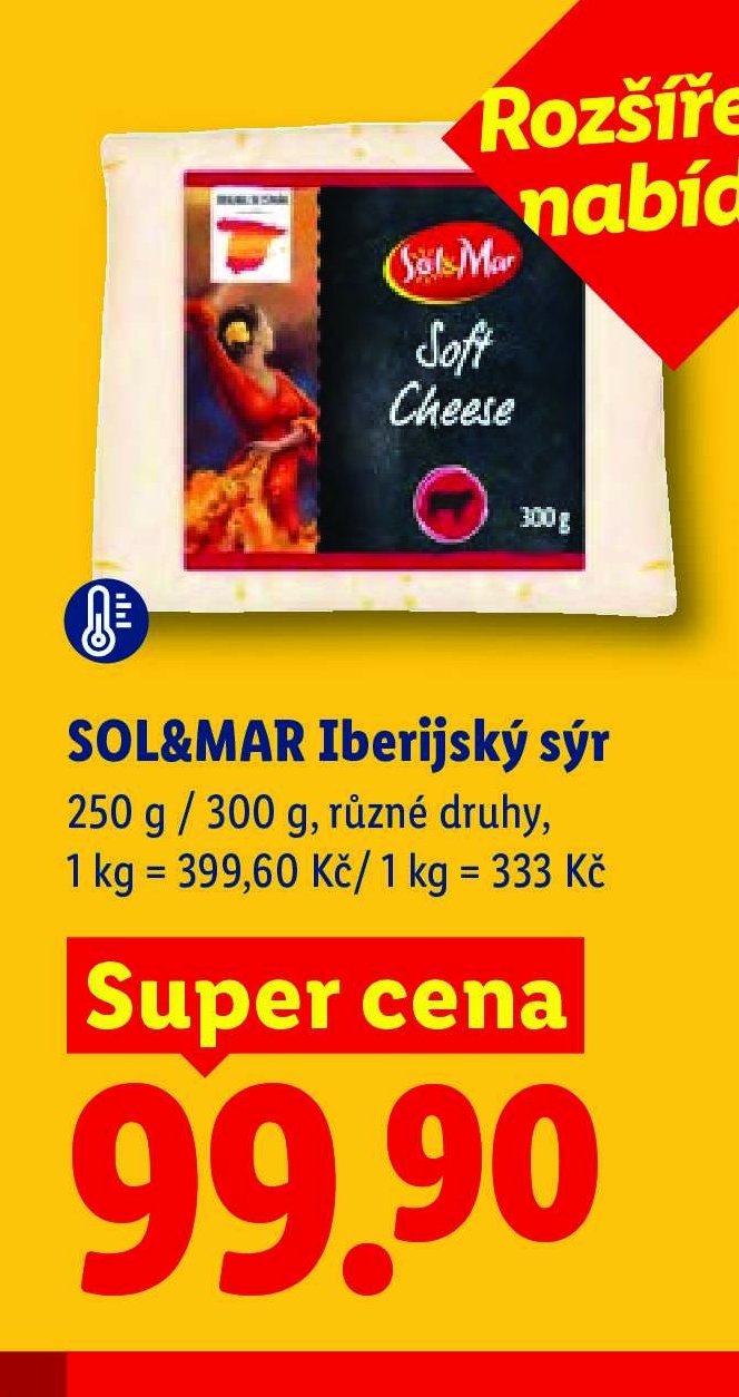SOL&MAR Iberijský sýr
