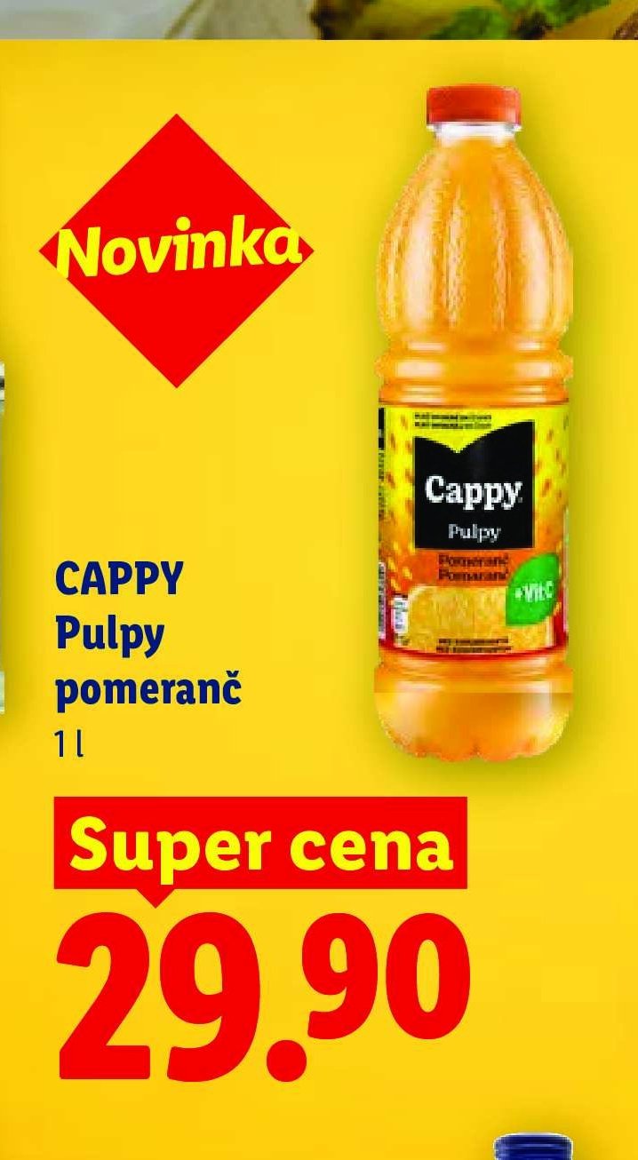 CAPPY Pulpy pomeranč