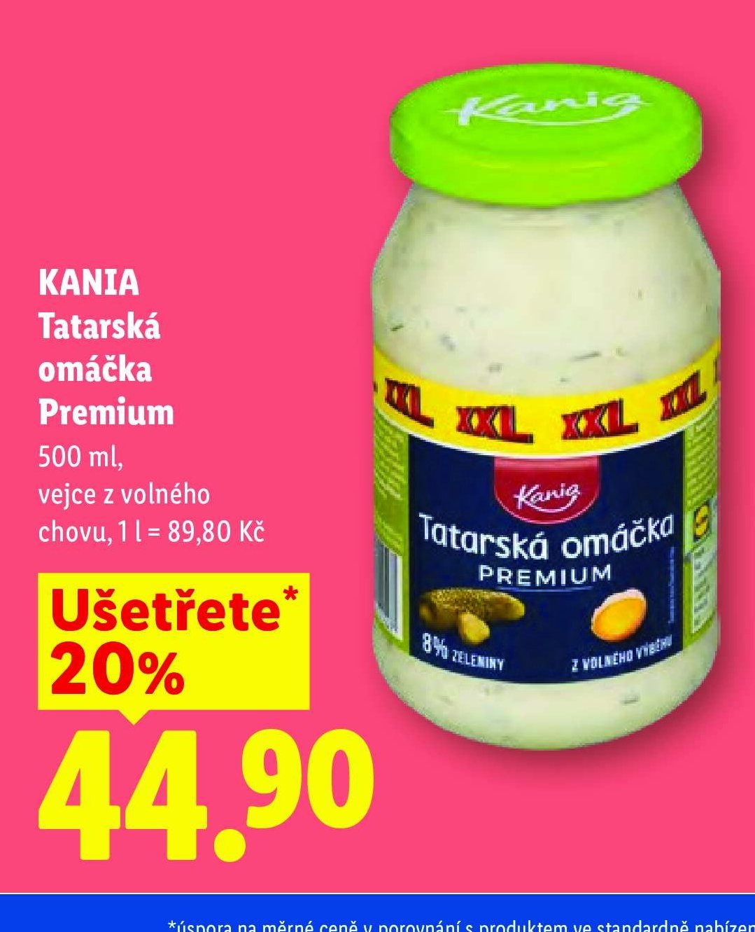 KANIA Tatarská omáčka Premium