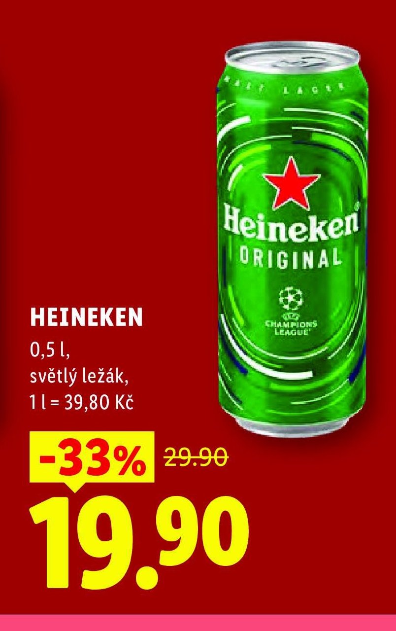 HEINEKEN 0,5 l