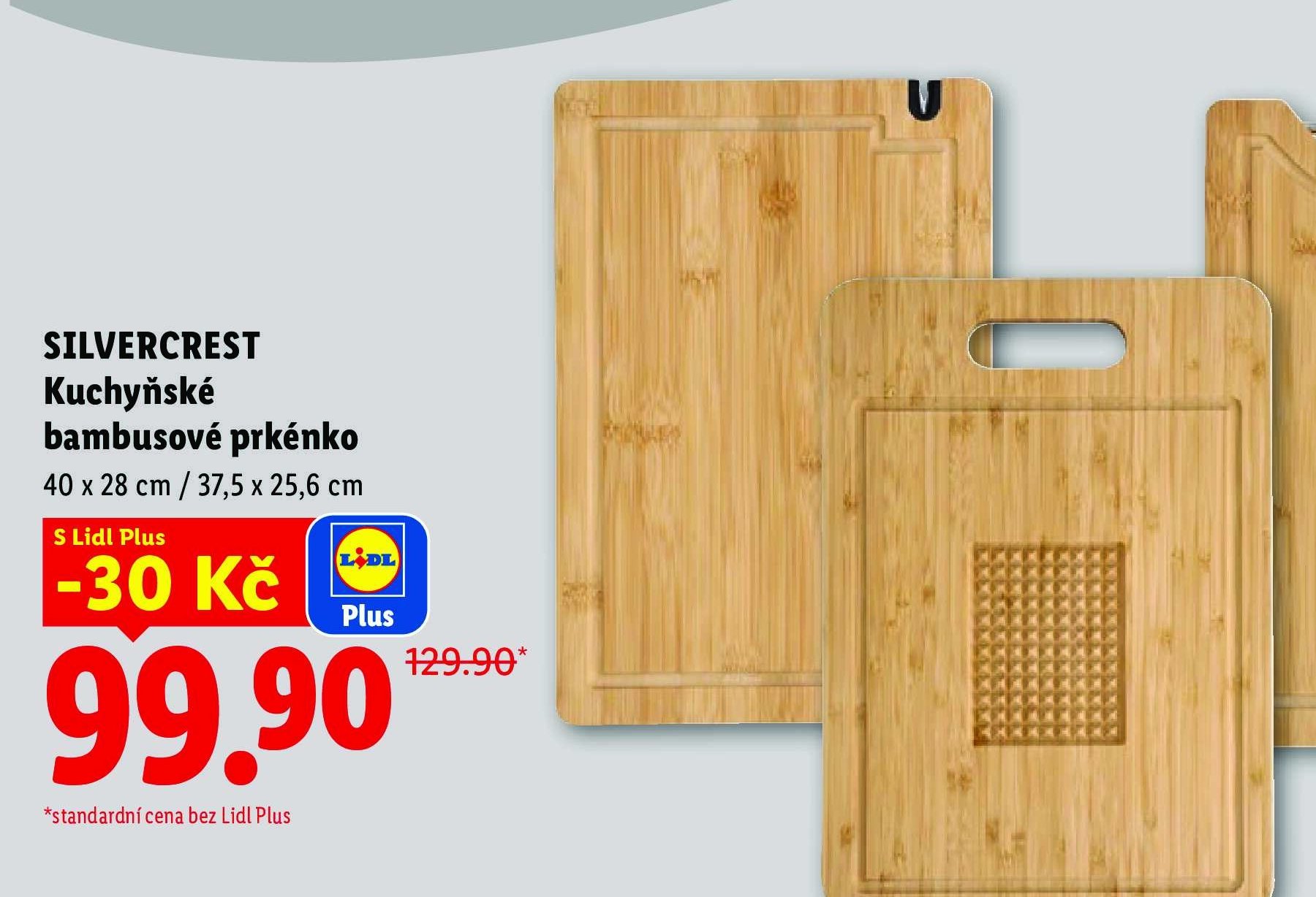 SILVERCREST Kuchyňské bambusové prkénko