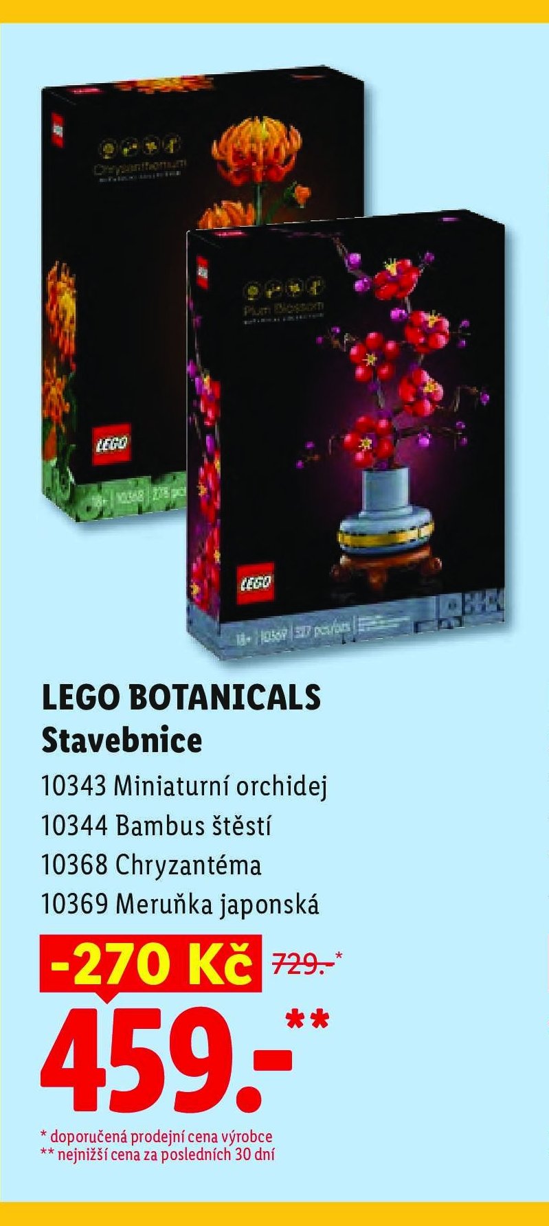 LEGO BOTANICALS Stavebnice