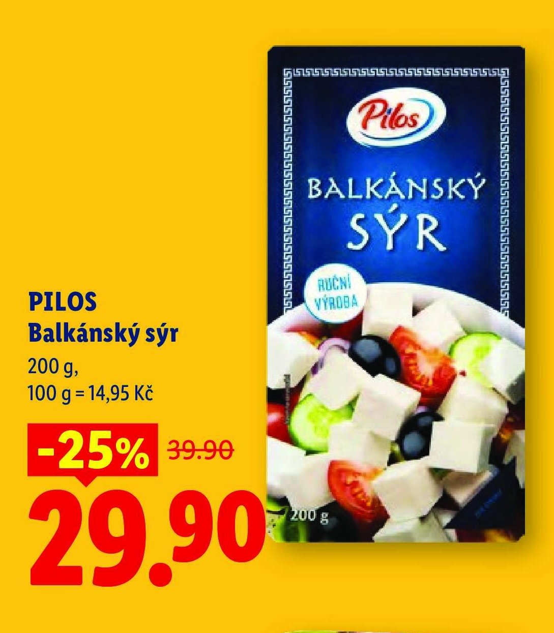 Pilos Balkánský sýr