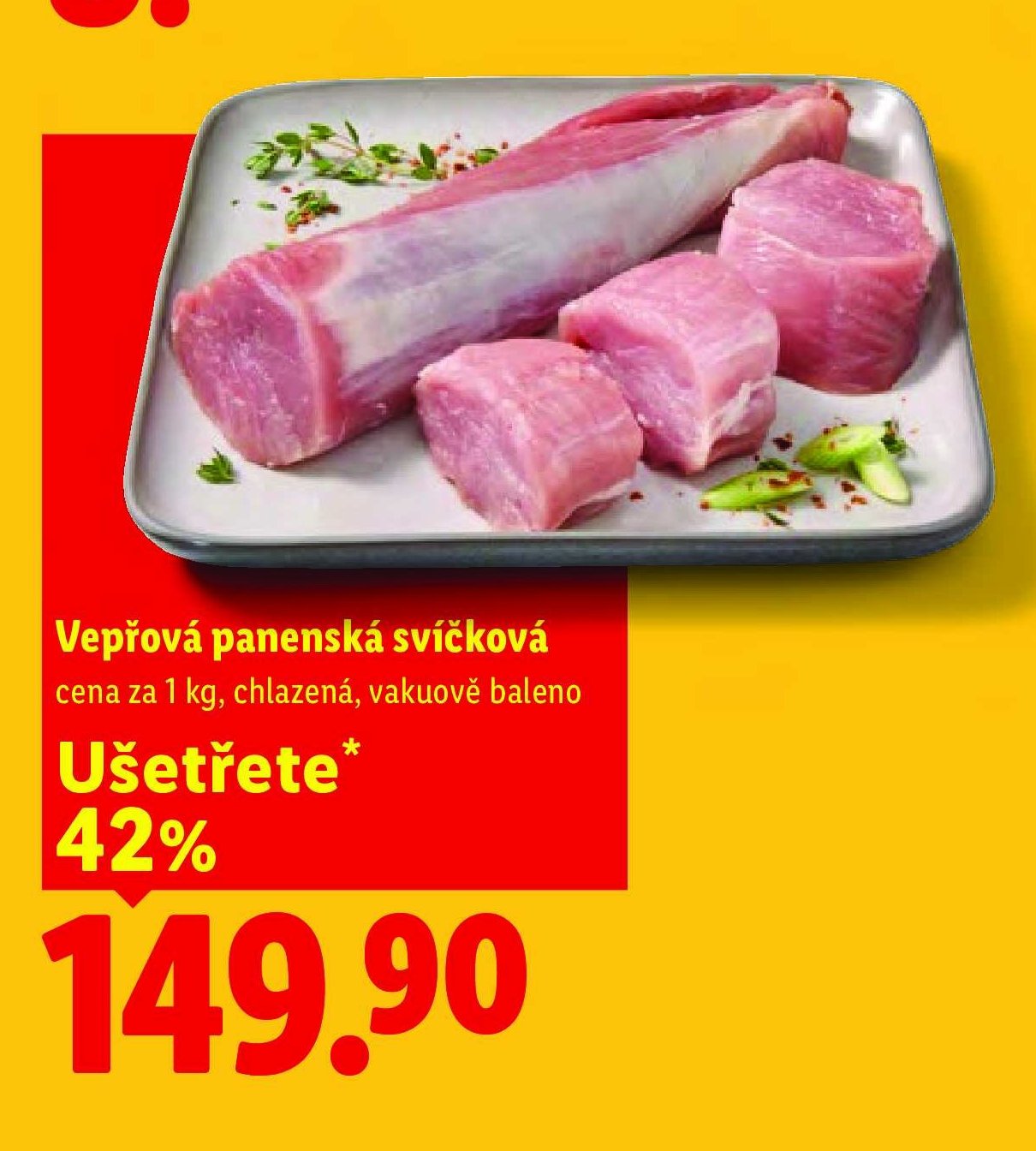 Vepřová panenská svíčková