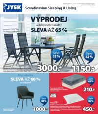 aktuální leták Jysk 1.7.2026-11.8.2026
