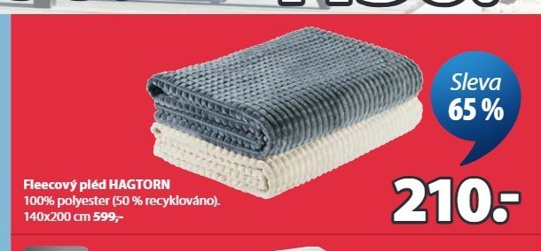 Fleecový pléd HAGTORN