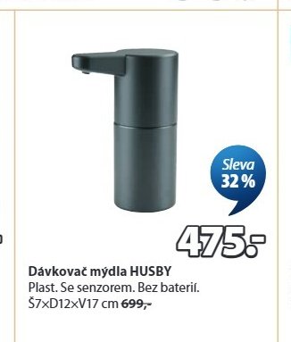 Dávkovač mýdla HUSBY