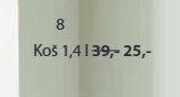 Koš 1,4 l