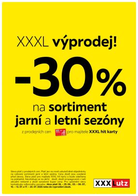 aktuální leták XXXLutz 3.7.2026-6.7.2026