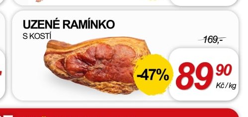 UZENÉ RAMÍNKO S KOSTÍ