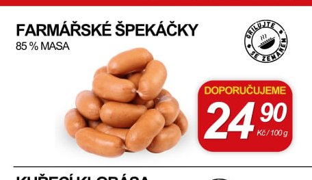 FARMÁŘSKÉ ŠPEKÁČKY