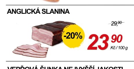 ANGLICKÁ SLANINA