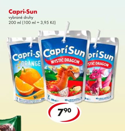 Capri-Sun vybrané druhy