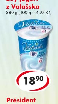 Bílý jogurt z Valašska