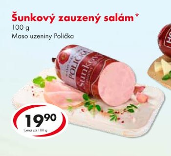 Šunkový zauzený salám