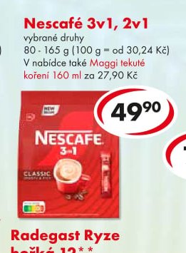 Nescafé 3v1, 2v1