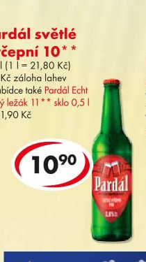 Pardál světlé výčepní 10