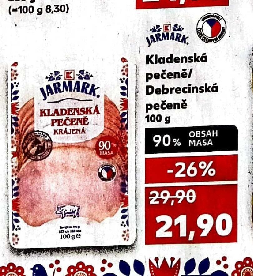 Kladenská pečeně / Debrecínská pečeně 100g