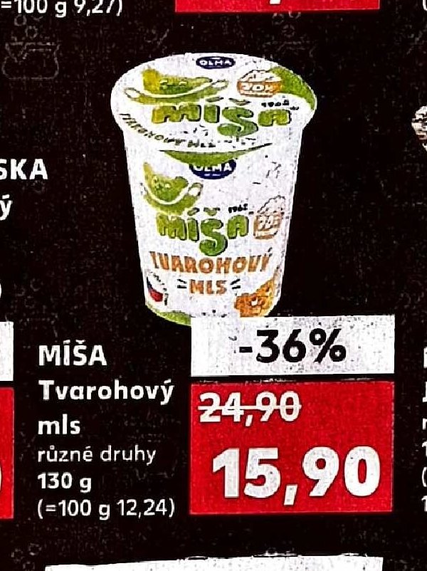 MÍŠA Tvarohový mls