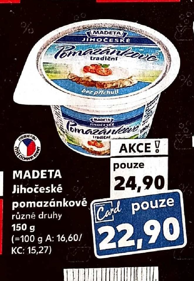 MADETA Jihočeské pomazánkové