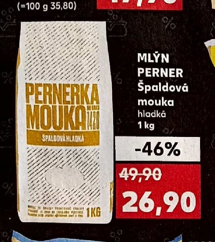 MLÝN PERNER Špaldová mouka