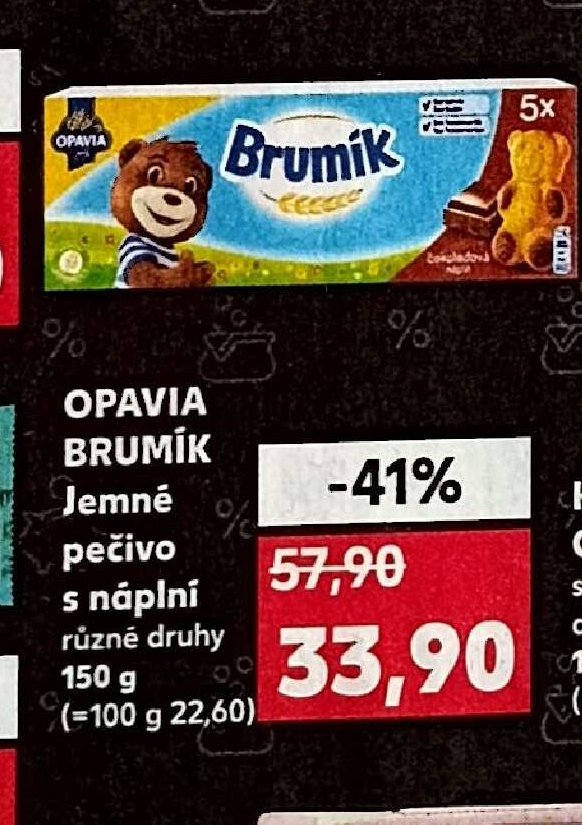 OPAVIA BRUMÍK Jemné pečivo