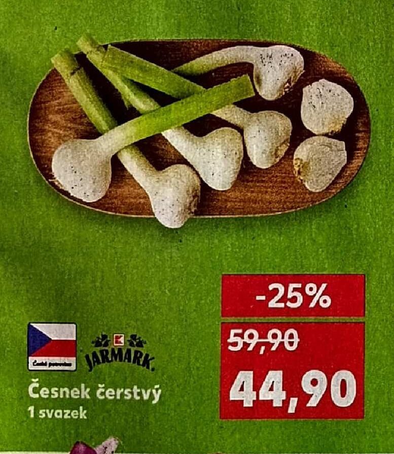Česnek čerstvý