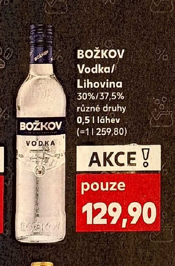 BOŽKOV Vodka/ Lihovina