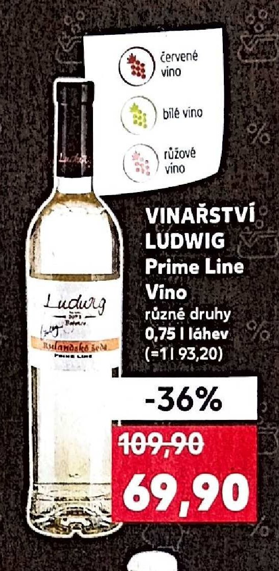 VINAŘSTVÍ LUDWIG Prime Line Víno