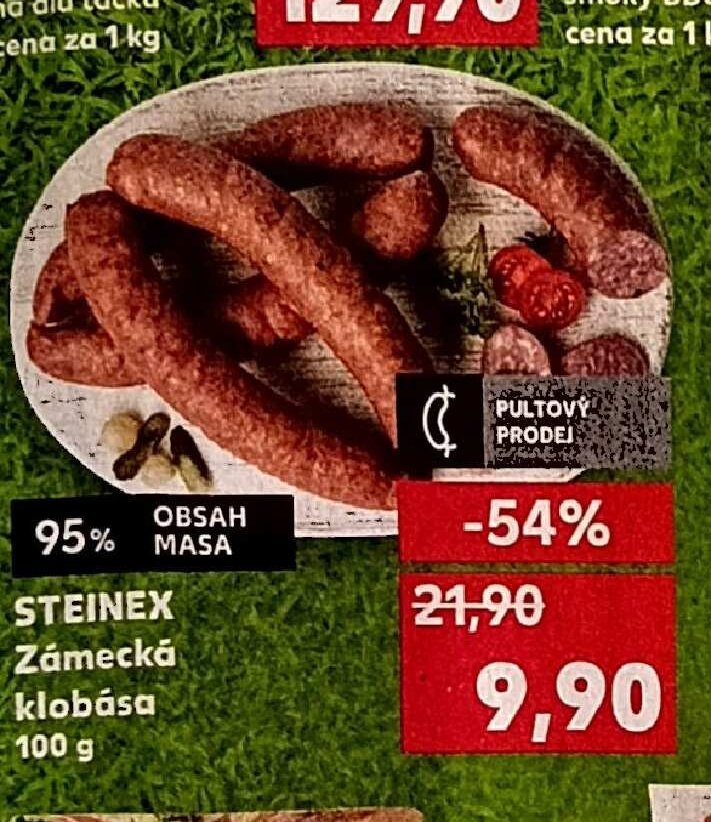 Steinex Zámecká klobása