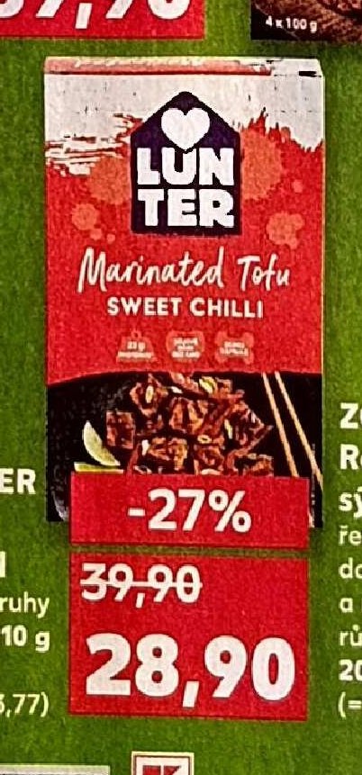 Lunter Tofu na gril