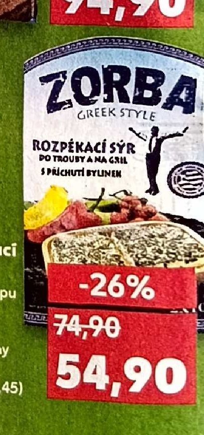 Zorba Rozpékací sýr