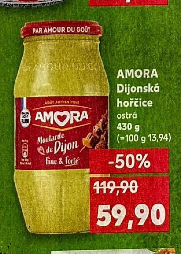AMORA Dijonská hořčice
