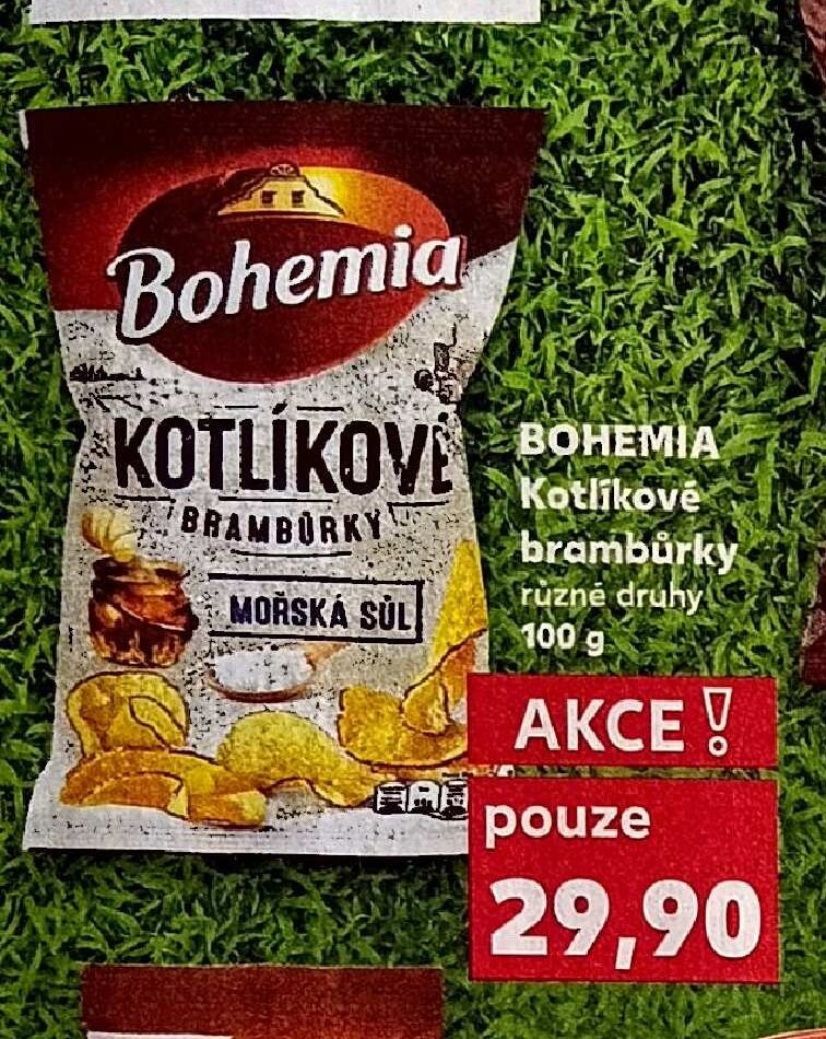 BOHEMIA Kotlíkové brambůrky
